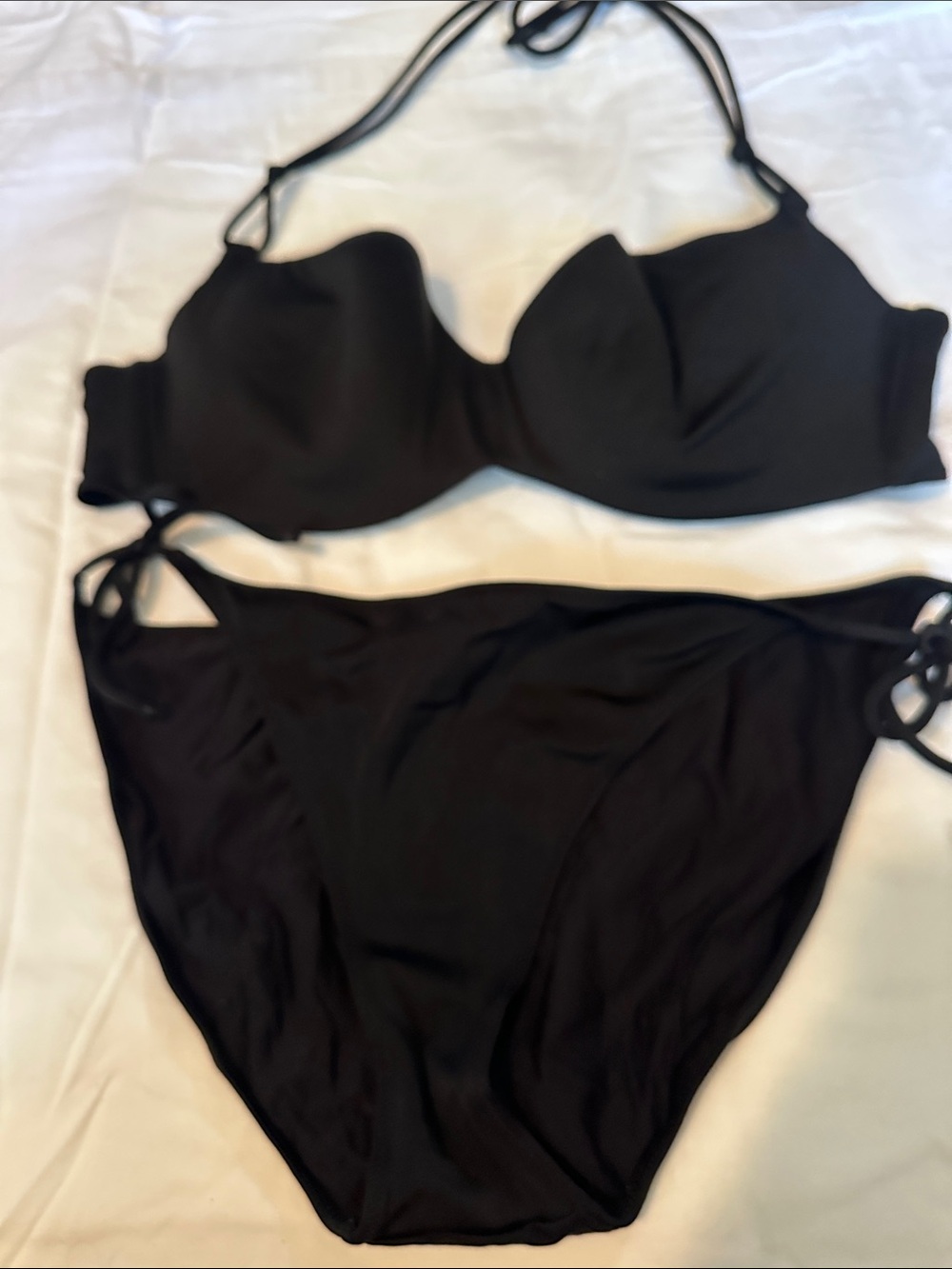 Cosabella Black Halter Bikini Set